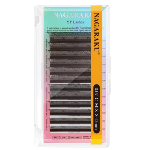 Pestañas YY Dobles ¿Buscas un acabado natural con un toque de volumen perfecto? Las pestañas doble YY son la elección favorita de las lashistas por su diseño innovador que brinda un efecto suave, definido y elegante. Sin duda, un must-have que no puede faltar en tu cabina profesional.