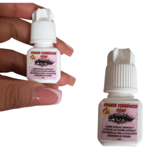 Primer Yeimi Economico El Primer Económico Yeimi está formulado para ofrecer una retención de hasta cuatro semanas al aplicarse sobre las pestañas naturales de tu clienta. Este producto ha sido previamente probado y validado, garantizando que cumple con los estándares de calidad necesarios para respaldarte en cada aplicación profesional dentro de tu cabina.